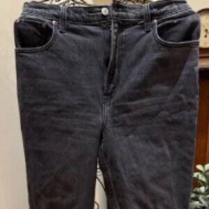 Abercrombie & Fitch High Rise Black Jeans